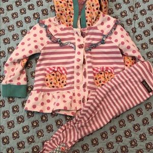 Matilda Jane hoodie and matching pants